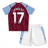 Aston Villa Clement Lenglet #17 Hjemmedraktsett Barn 2023-24 Kortermet (+ Korte bukser)